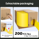 [✅SG Ready Stock][200pcs/box*4]Thicken Disposable Garbage Bag Trash Bags Breakpoint Kitchen Cleaning Bag Rubbish Bag Plastic Waste Bag Not Easy To Break - Image 5